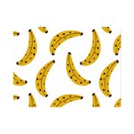 Banana Fruit Yellow Summer Premium Plush Fleece Blanket (Mini) 35 x27  Blanket Front