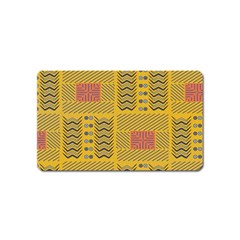 Digital Paper African Tribal Magnet (name Card) by HermanTelo