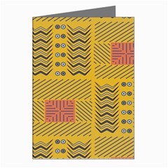 Digital Paper African Tribal Greeting Cards (pkg Of 8)