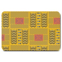 Digital Paper African Tribal Large Doormat