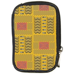 Digital Paper African Tribal Compact Camera Leather Case