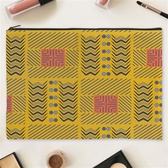 Digital Paper African Tribal Cosmetic Bag (xxxl)