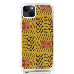 Digital Paper African Tribal Iphone 14 Plus Tpu Uv Print Case by HermanTelo