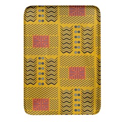 Digital Paper African Tribal Rectangular Glass Fridge Magnet (4 Pack) by HermanTelo