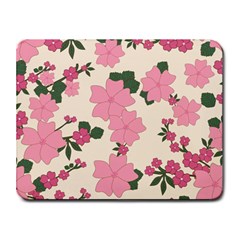 Floral Vintage Flowers Small Mousepad by Dutashop