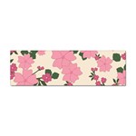 Floral Vintage Flowers Sticker Bumper (100 pack) Front