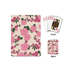 Floral Vintage Flowers Playing Cards Single Design (mini)