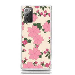 Floral Vintage Flowers Samsung Galaxy Note 20 Tpu Uv Case by Dutashop