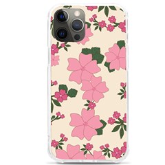 Floral Vintage Flowers Iphone 12 Pro Max Tpu Uv Print Case