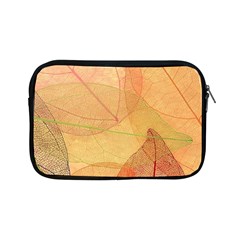 Leaves Patterns Colorful Leaf Pattern Apple Ipad Mini Zipper Cases by Cemarart