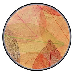 Leaves Patterns Colorful Leaf Pattern Wireless Fast Charger(black)