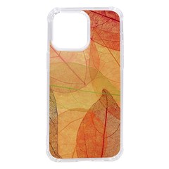 Leaves Patterns Colorful Leaf Pattern Iphone 14 Pro Max Tpu Uv Print Case by Cemarart