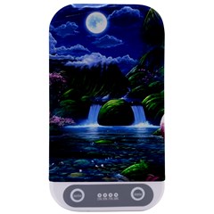 Flamingo Paradise Scenic Bird Fantasy Moon Paradise Waterfall Magical Nature Sterilizers by Ndabl3x