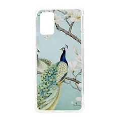 Couple Peacock Bird Spring White Blue Art Magnolia Fantasy Flower Samsung Galaxy S20plus 6 7 Inch Tpu Uv Case by Ndabl3x