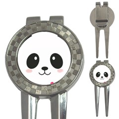 Cute Panda Love Animal 3-in-1 Golf Divots by Ndabl3x