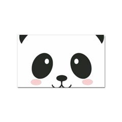 Cute Panda Love Animal Sticker Rectangular (100 Pack) by Ndabl3x