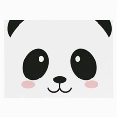 Cute Panda Love Animal Large Glasses Cloth by Ndabl3x