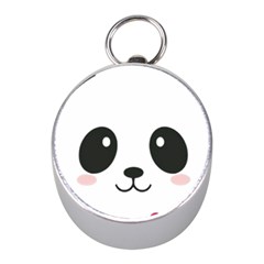 Cute Panda Love Animal Mini Silver Compasses by Ndabl3x