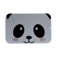 Cute Panda Love Animal Open Lid Metal Box (silver)   by Ndabl3x