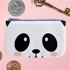 Cute Panda Love Animal Large Coin Purse by Ndabl3x