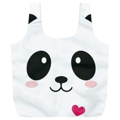 Cute Panda Love Animal Full Print Recycle Bag (xxl) by Ndabl3x