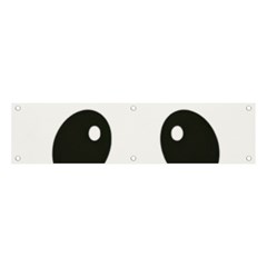 Cute Panda Love Animal Banner And Sign 4  X 1  by Ndabl3x