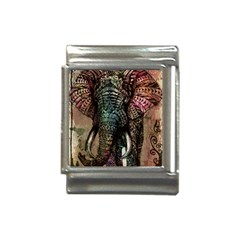 Tribal Elephant Italian Charm (13mm) by Ndabl3x