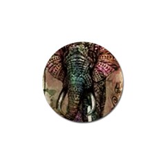 Tribal Elephant Golf Ball Marker by Ndabl3x