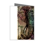 Tribal Elephant Mini Greeting Card Right