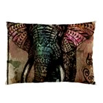 Tribal Elephant Pillow Case (Two Sides) Front