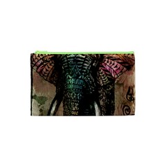 Tribal Elephant Cosmetic Bag (xs)