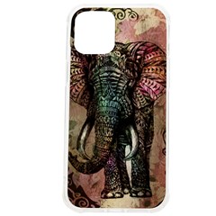 Tribal Elephant Iphone 12 Pro Max Tpu Uv Print Case by Ndabl3x