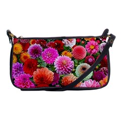 Flowers Colorful Garden Nature Shoulder Clutch Bag by Ndabl3x