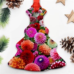 Flowers Colorful Garden Nature Ornament (christmas Tree)  by Ndabl3x