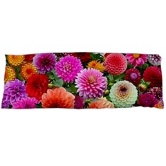 Flowers Colorful Garden Nature Body Pillow Case (dakimakura) by Ndabl3x