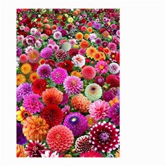 Flowers Colorful Garden Nature Small Garden Flag (two Sides) by Ndabl3x