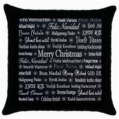 Abstract Advent Backdrop Background Card Throw Pillow Case (black)