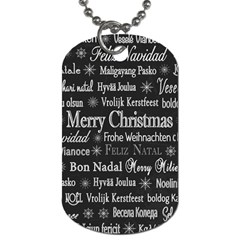 Abstract Advent Backdrop Background Card Dog Tag (two Sides) by Azkajaya