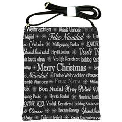 Abstract Advent Backdrop Background Card Shoulder Sling Bag by Azkajaya