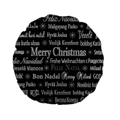 Abstract Advent Backdrop Background Card Standard 15  Premium Round Cushions