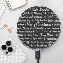 Abstract Advent Backdrop Background Card Wireless Fast Charger(white)