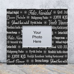 Abstract Advent Backdrop Background Card White Wall Photo Frame 5  X 7  by Azkajaya