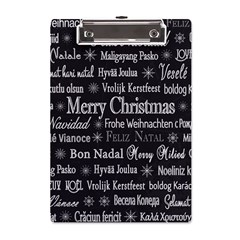 Abstract Advent Backdrop Background Card A5 Acrylic Clipboard