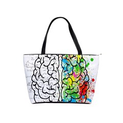 Brain Mind Psychology Idea Drawing Short Overalls Classic Shoulder Handbag