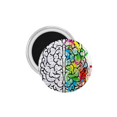 Brain Mind Psychology Idea Drawing Short Overalls 1 75  Magnets by Azkajaya