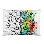 Brain Mind Psychology Idea Drawing Short Overalls Pillow Case (Two Sides) Front