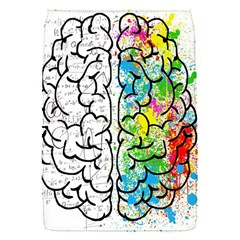 Brain Mind Psychology Idea Drawing Short Overalls Removable Flap Cover (s) by Azkajaya