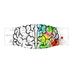 Brain Mind Psychology Idea Drawing Short Overalls Stretchable Headband by Azkajaya