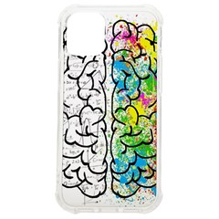 Brain Mind Psychology Idea Drawing Short Overalls Iphone 12 Mini Tpu Uv Print Case	 by Azkajaya