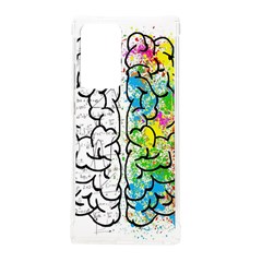 Brain Mind Psychology Idea Drawing Short Overalls Samsung Galaxy Note 20 Ultra Tpu Uv Case by Azkajaya